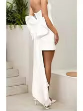 The Viral Ivy Bow Mini Dress