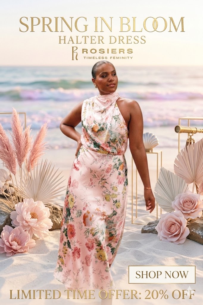 Spring in Bloom Halter Dress