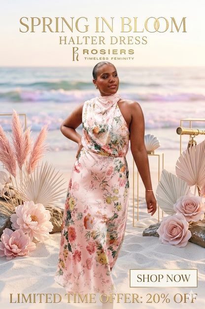 Spring in Bloom Halter Dress